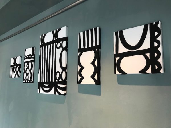 FABRIC PANEL･nordic monotone frill [5点セット] - 画像 (2)