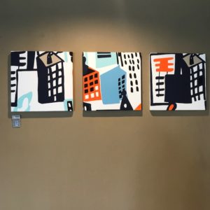 FABRIC PANEL･nordic streets [3点セット]