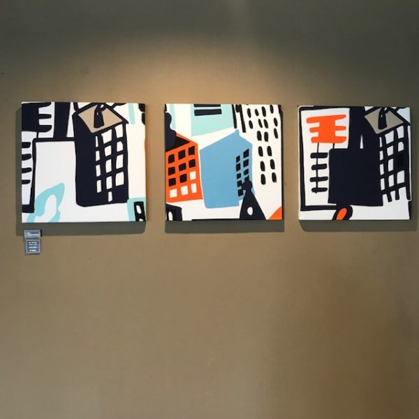FABRIC PANEL･nordic streets [3点セット]